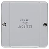 Hensel DE9320 Kabelabzweigkasten Feuchtraumdose IP 55 bis 2,5 qmm 3phasig, 4 qmm 1phasig,...