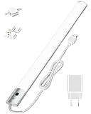 Unterbauleuchte küche LED Dimmbar, 40CM Schrankbeleuchtung Mit Hand-Sweep Sensor, 3...