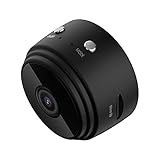 PETAU Mini-Kamera, 1080P Wireless WiFi IP Netzwerk Sicherheitskamera, versteckte Kamera,...