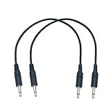 Seadream 3,5 mm Mono-AUX-Kabel; 2 Stück 3,5 mm TS-Mono-Stecker auf...