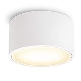 SSC-LUXon CELI-X LED Aufbauspot flach mit großer Leuchtfläche - LED GX53 mit 5W...