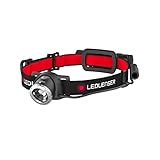 Ledlenser H8R, LED Stirnlampe, 600 Lumen, bis zu 120h Laufzeit, rotes...