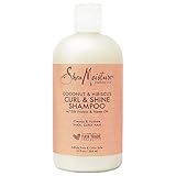 SheaMoisture Coconut & Hibiscus sulphate free Curl & Shine Shampoo for thick,...