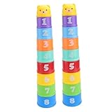 Toyvian 2 Alphabet Stapelbecher spaß The Pleasure Bath Toy Fantast Gleichgewicht Baby Toy...