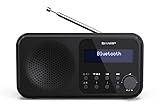 SHARP DR-P420 Portables Digitalradio (DAB/DAB+/FM mit RDS, USB, Bluetooth 5.0, 3,5mm...