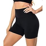 FuelMeFoot Damen Kurze Sporthose High Waist Yoga Sport Shorts Leggings für Sommer Leggins...