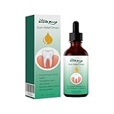 Rowphya 2 Stück DentiZen Gum Regrowth Drops,Natürliche Mundpflegetropfen,DentiZen...