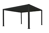 SORARA Mirador Deluxe Pavillon 3 x 4 m Wasserdicht - Pergola mit Lamellendach -...