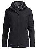 VAUDE Damen Women's Rosemoor 3in1 Jacket Doppeljacke, Black, 38