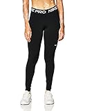 Nike Damen W Np 365 Tight Leggings, Black/White, L EU