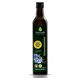 Naturzade Schwarzkümmelöl 500ml Ungefiltert Glasflasche, kaltgepresst, direkt vom...