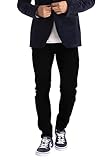 New Herren Stretch Skinny Slim Fit Flex Jeans Hose dehnbar Denim 98% Baumwolle & 2%...