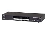 Aten CS1944DP 4-Port USB 3.0 KVM-Switch, 4K DP Schwarz