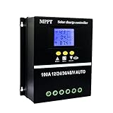 SOGTICPS 100A MPPT Solar Laderegler 12V 24V 36V 48V LCD Display Bildschirm...