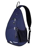 WATERFLY Sling Bag Crossbody Backpack Schulterrucksack mit verstellbarem...