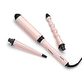 BaByliss Curl and Wave Trio Multistyler, Professioneller Lockenstab mit 3 Aufsätzen für...