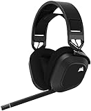 Corsair HS80 RGB WIRELESS Premium-Gaming-Headset mit Dolby Atmos Audio...