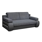 mb-moebel Sofa mit Schlaffunktion und Bettkasten Couch für Wohnzimmer Schlafsofa...