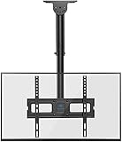 TV Deckenhalterung, Schwenkbare Neigbare Höhenverstellbare Halterung für 26-55 Zoll...