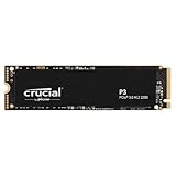 Crucial P3 500GB M.2 PCIe Gen3 NVMe Interne SSD, Bis zu 3500MB/s - CT500P3SSD8,...