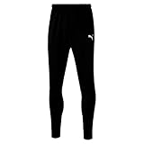 PUMA Herren LIGA Training Pants Pro Jogginghose, Black White, L