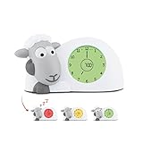 ZAZU Sam The Lamb Uhr – Schlafcoach Uhr und Nachtlicht für Kinder | Bringt Ihrem Kind...