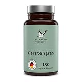 Gerstengras Kapseln - 1.500mg je Tagesdosis - 180 vegane Kapseln für 2 Monate -...