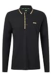 BOSS Athleisure Herren Langarm-Poloshirt Pleesy Null Large