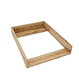 REGALIK Wickelaufsatz für Kullen IKEA 72cm x 50cm - Abnehmbar Wickeltischaufsatz für...