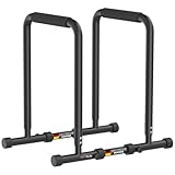 DH FitLife Dip Barren Bars | Dip Station | Kraftstation Fitnessgerät für Zuhause |...