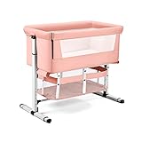 XNYXLPP Babybett, Kinderbett, Babybett, Schlafwagen, Nachttisch, Stubenwagen mit Eltern,...