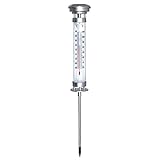 Solar-Gartenthermometer