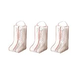 DEPILA 3er-Pack Stiefel Schuhe PVC Aufbewahrungstasche Staubschutz for Schuhe wasserdichte...