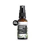 Melatonin Spray Kirsche – 0,5 mg Melatonin pro Tagesdosis – Zuckerfrei –...