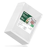 Bonsenkitchen Vakuumierbeutel 15x25cm, 100 Beutel Profi-Folienbeutel für alle...