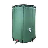 Ridecle 100/200/225L Wassersammel-Eimertank Eva-Regenfass Faltbarer Regenspeicher...