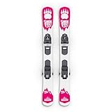 Skiboards von Snowfeet | 99 cm | Skiblades Snowblades Kurzski (Pink | PRO Ski...