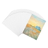 50 Blatt Aquarellpapier A4, 300G/M² Dickes Aquarell Papier Aquarellblock, Watercolor...