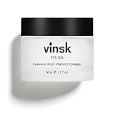 vinsk® Augencreme Eye Gel 50ml | Feuchtigkeitscreme für die Augen mit Hyaluron...