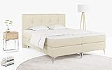 MKS MEBLE Boxspringbett - Doppelbett mit Multipocket-Matratze - Modern Bett -...