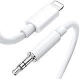 VEEOOI Auto AUX Kabel für iPhone, Audiokabel Aux Kabel auf 3.5mm Premium Audio...