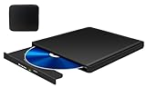 NOLYTH Externes Blu Ray Laufwerk Extern USB 3.0 Type C Ultra Slim Externer...