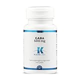 Klean Labs - GABA 500mg - 60 Kapseln - vegan, ohne Gentechnik, hochdosiert - reine...