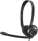 EPOS PC 8 USB-On-Ear-Stereo Headset PC, Kopfhörer mit Kabel, Inline-Lautstärke,...