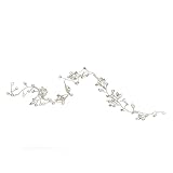 Strass-Haarranke, 37,5 Cm, Stilvolles, Elegantes Kristall-Haarteil, Starker...