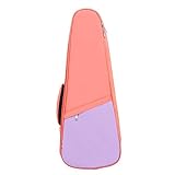 Voragrl 23 Zoll Ukulele Tasche Pink + Bright Purple Kleine Gitarre Tasche Ukulele Tasche...