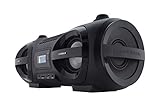 UNIVERSUM BB 500-20 Ghettoblaster UKW AUX, Bluetooth®, CD, SD, USB Inkl. Fernbedienung,...