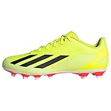 adidas Unisex X Crazyfast.4 Sneaker, Team Solar Yellow 2 Core Black Ftwr White,...