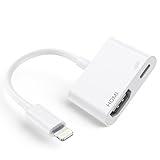 Lightning auf HDMI Digital AV Adapter [Apple MFi Zertifiziert] iPhone & iPad 1080P Video...