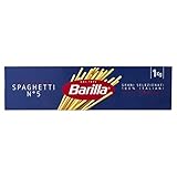 Barilla Pasta Klassische Spaghetti n.5 aus hochwertigem Hartweizen immer al dente, (1 x 1...